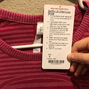 Lululemon Swifty long sleeve